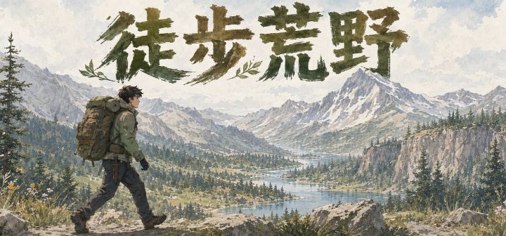 徒步荒野 封面