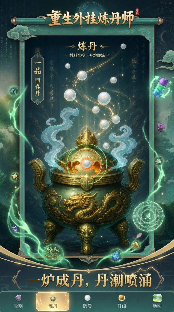 重生外挂炼丹师,一锅一兆丹!游戏截图