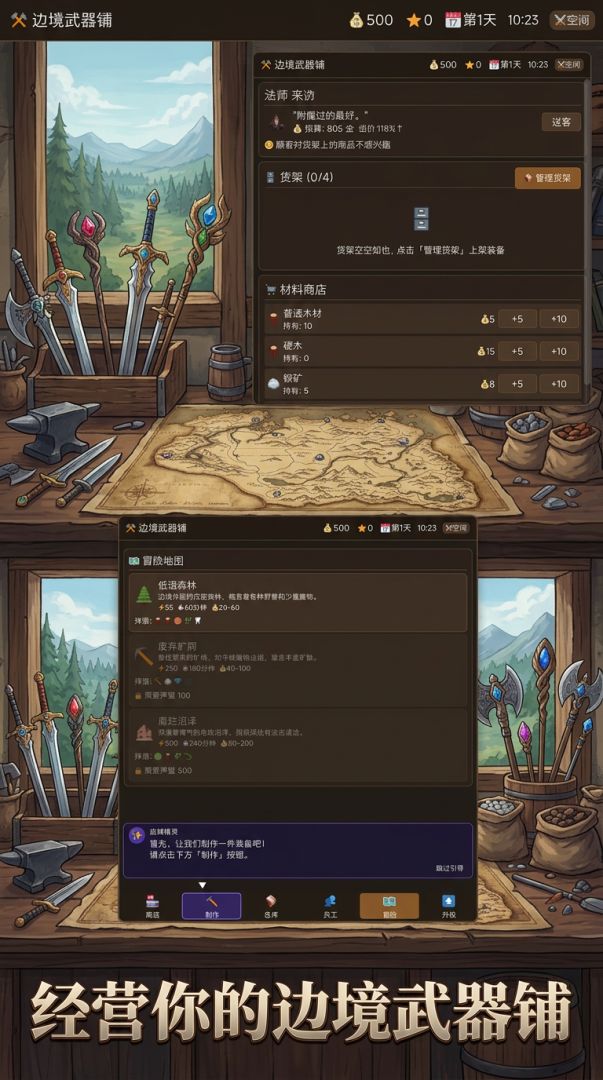 边境武器铺游戏截图