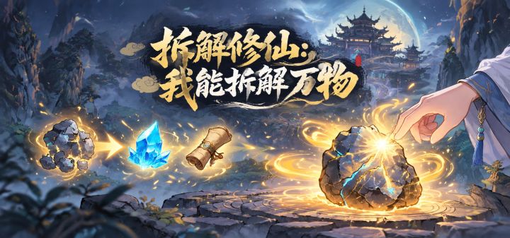 拆解修仙:我能拆解万物 封面