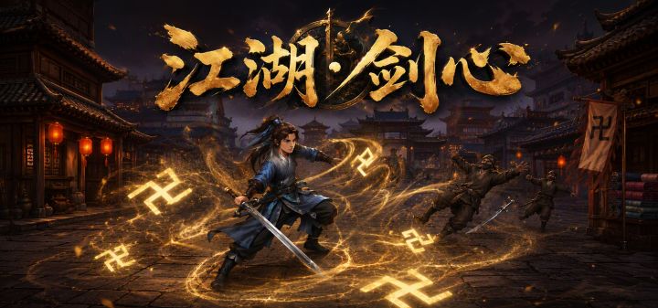 江湖·剑心 封面