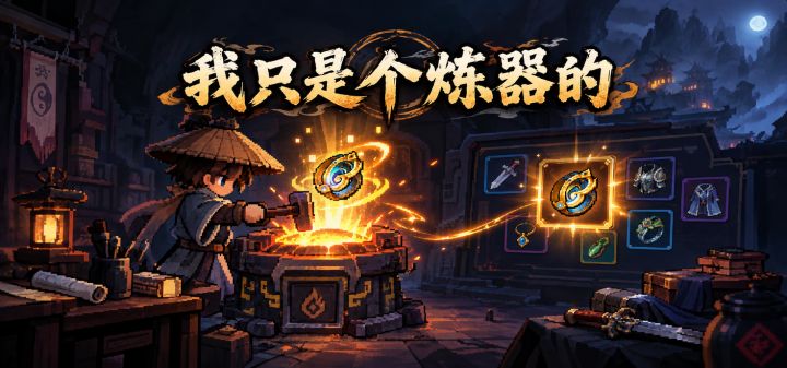 我只是个炼器的 封面