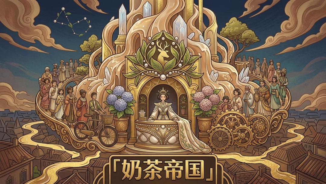 奶茶帝国游戏截图