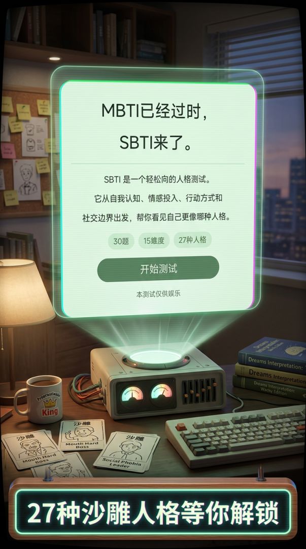 SBTI人格测试游戏截图