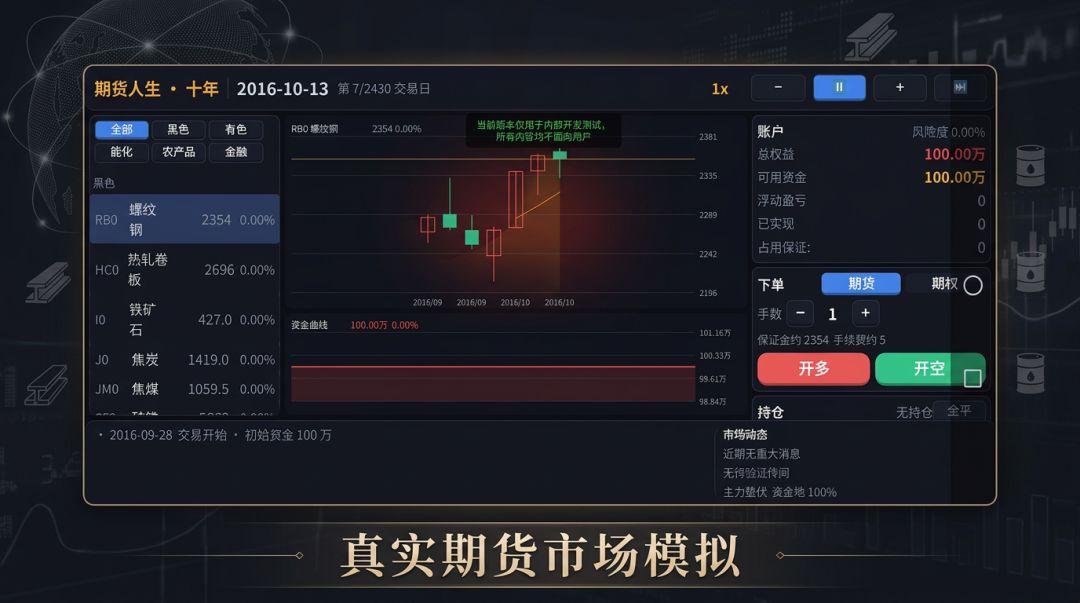 期货大亨游戏截图