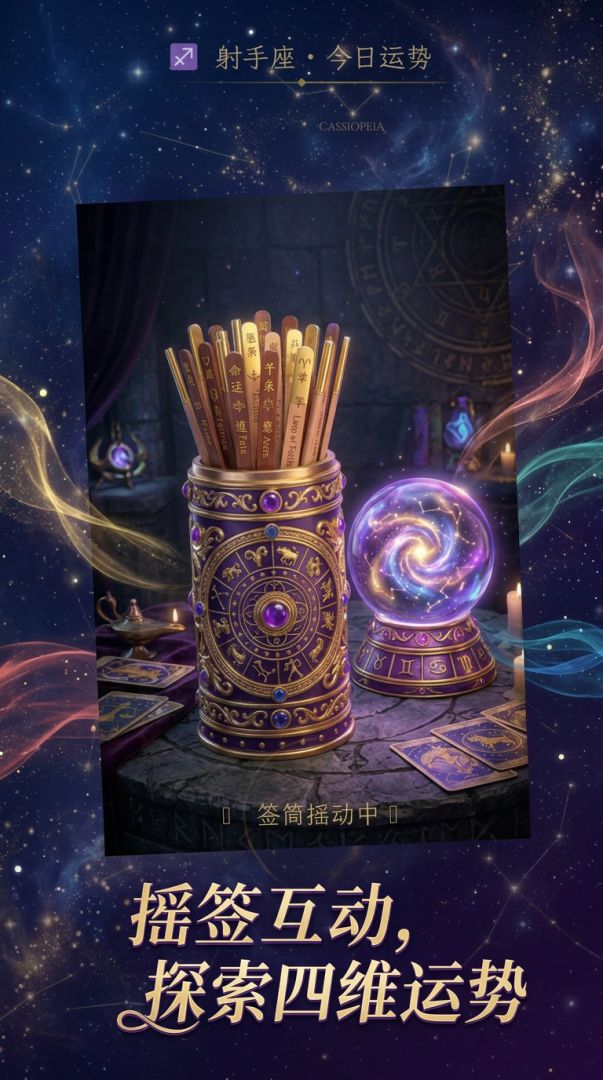 每日运势签游戏截图