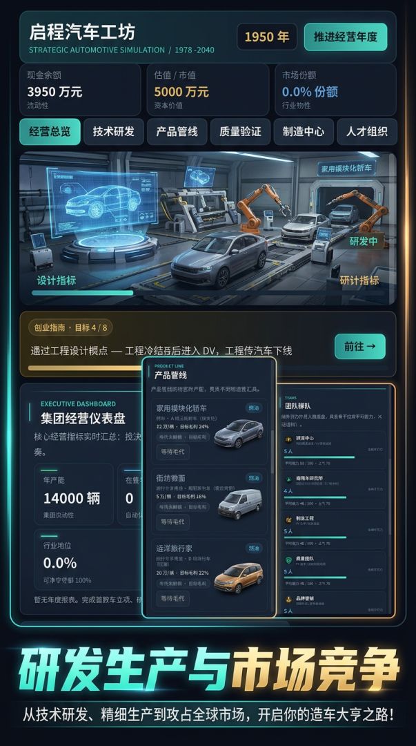 现代造车之路游戏截图