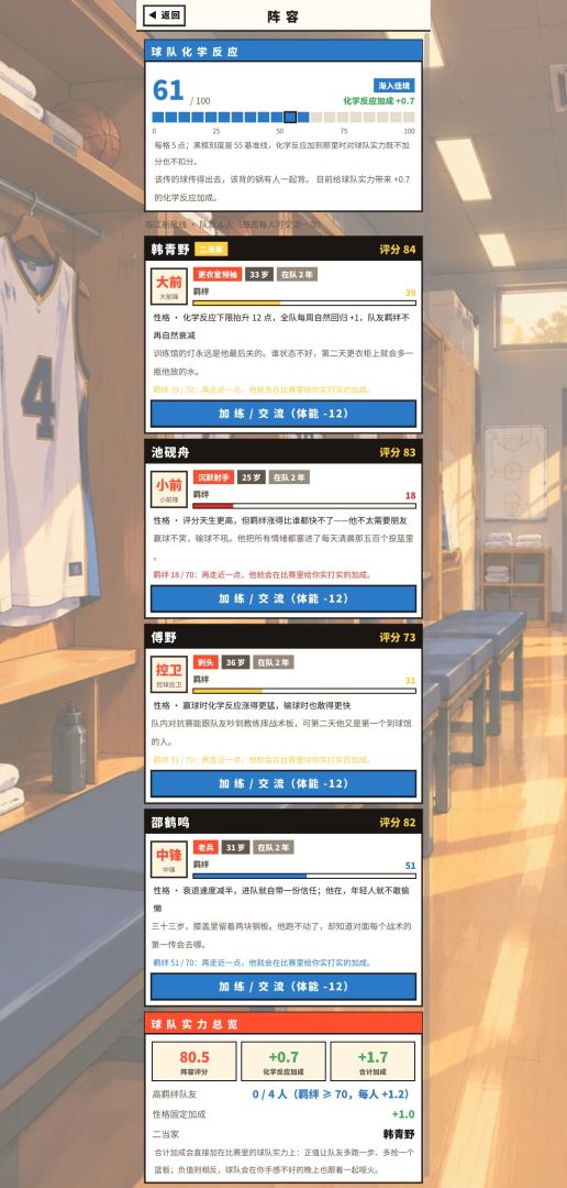 篮球人生：篮途游戏截图
