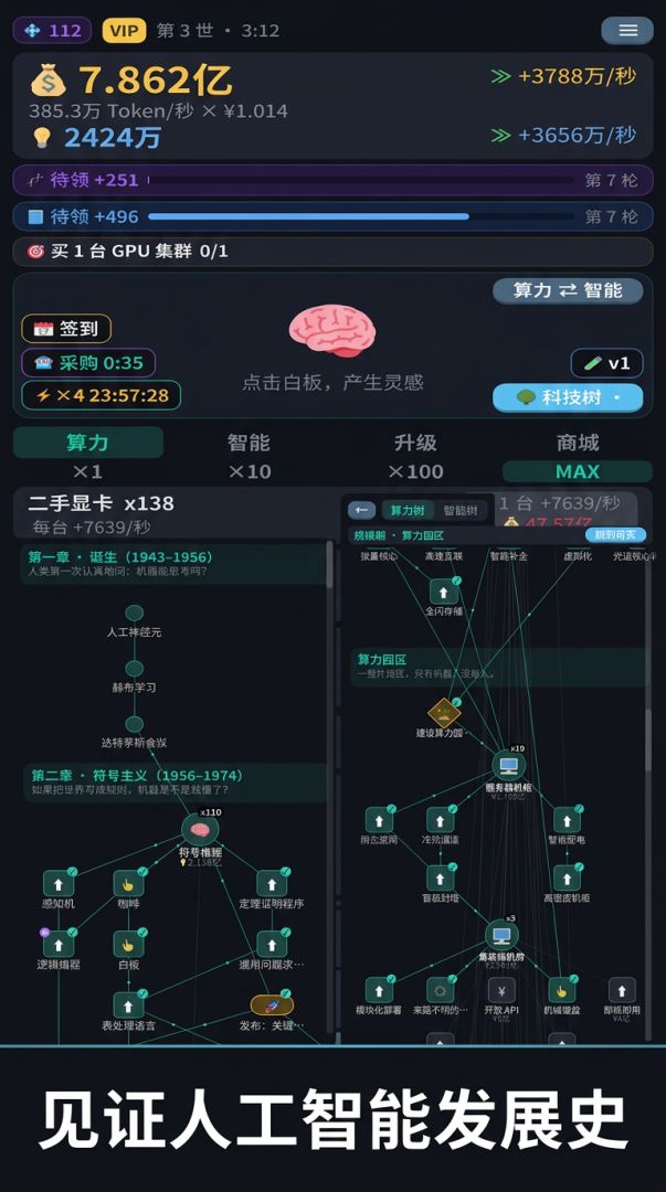 靠卖token成为世界首富游戏截图