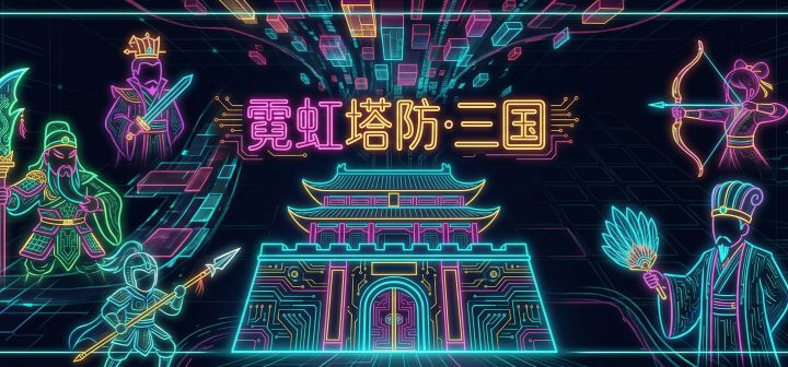 霓虹塔防·三国 封面