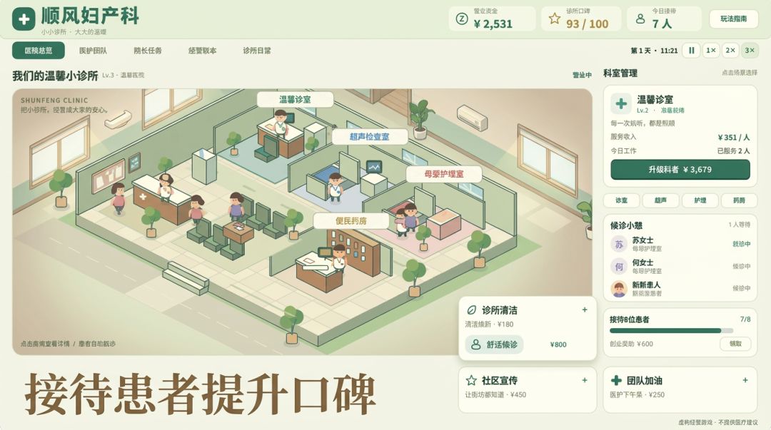 风顺妇产科游戏截图