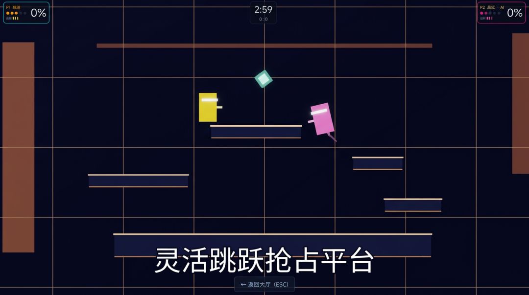 把你打下台游戏截图