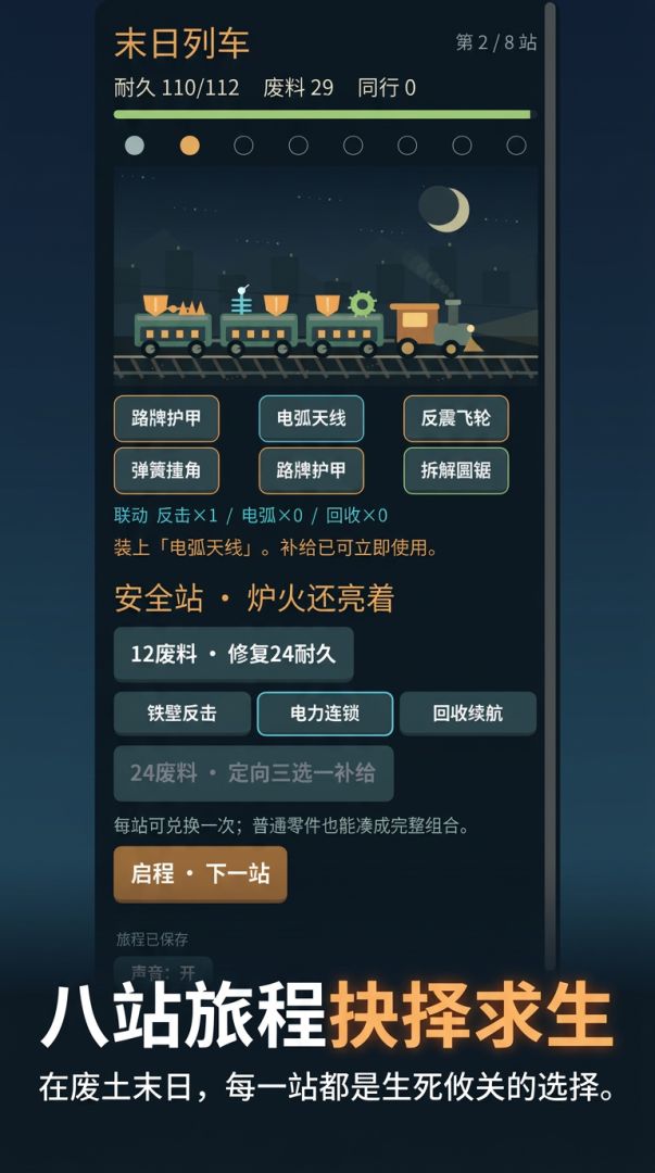 废土列车游戏截图