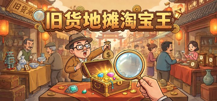 旧货地摊淘宝王 封面