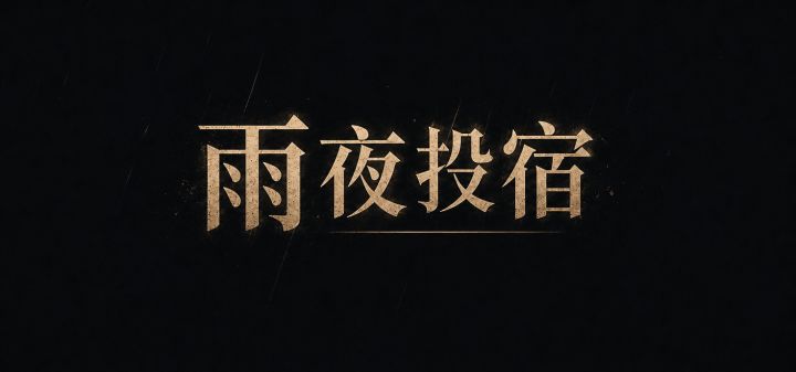 雨夜投宿 封面