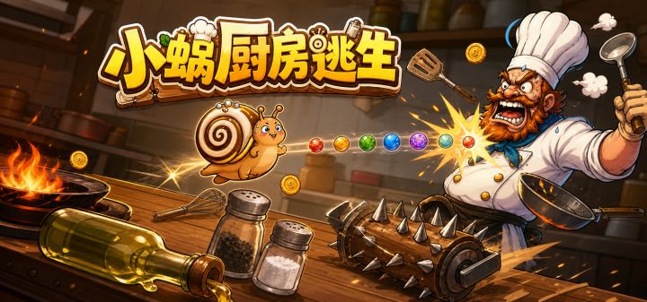 小蜗厨房逃生 封面