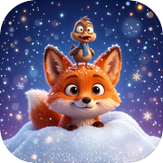 雪山，狐狸，酱板鸭