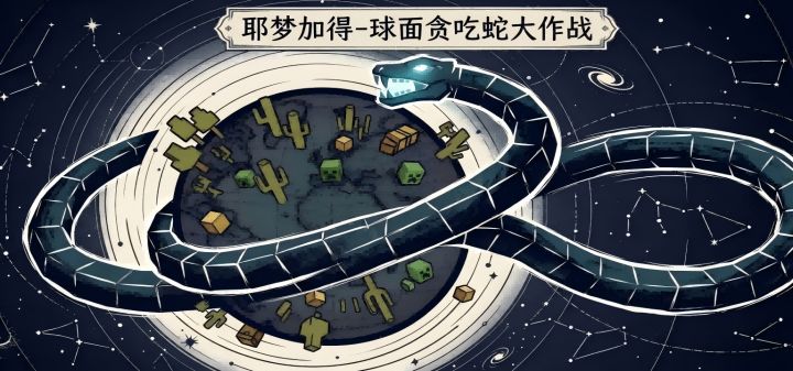 耶梦加得-球面贪吃蛇大作战 封面