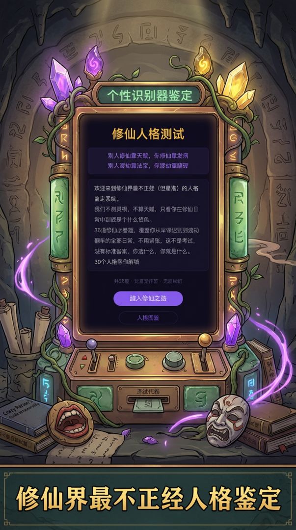 修仙人格测试游戏截图