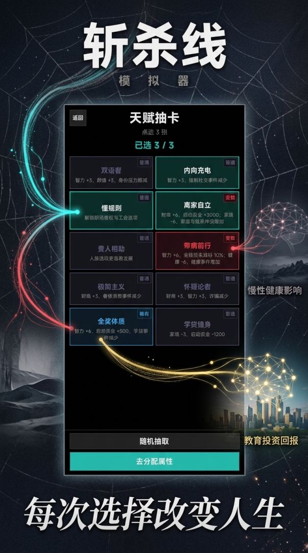 斩杀线模拟器游戏截图