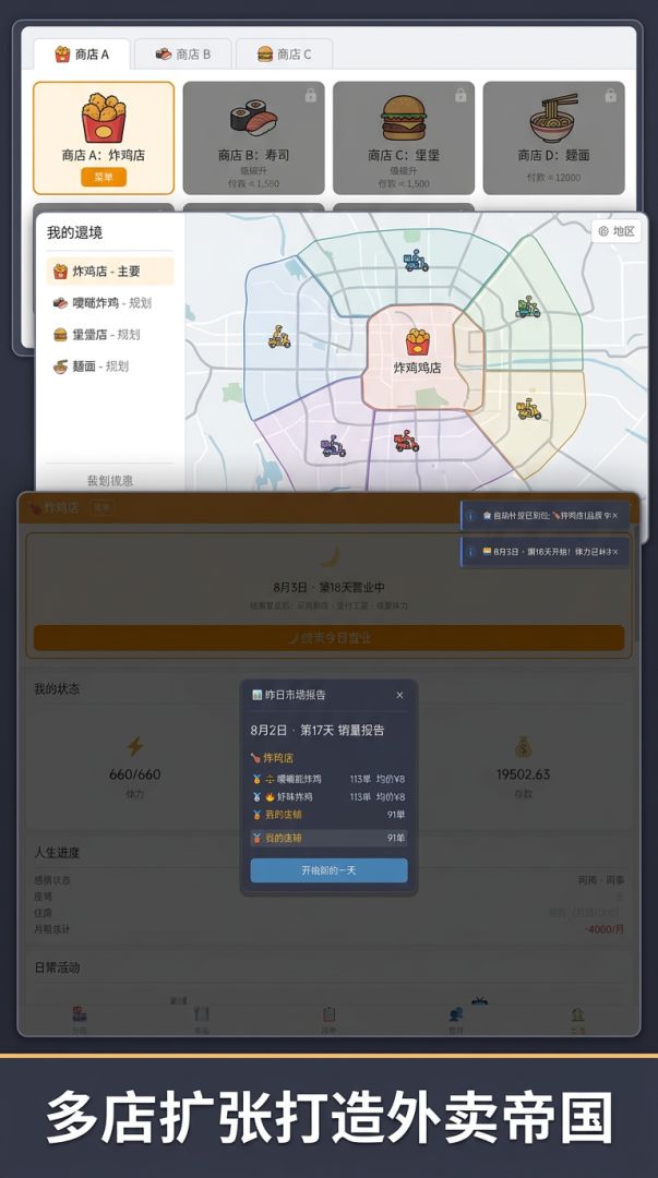 真实外卖模拟器游戏截图