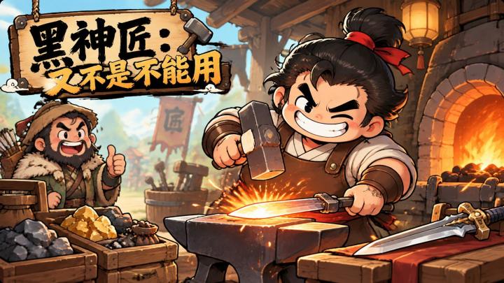 黑神匠:又不是不能用 封面