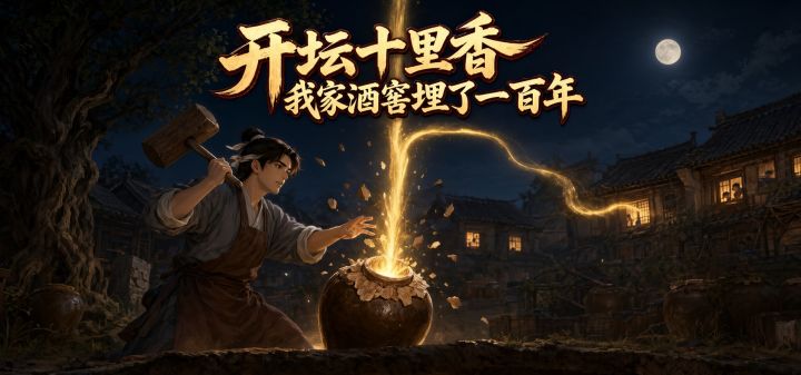 开坛十里香：我家酒窖埋了一百年 封面