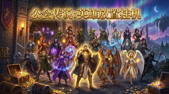 公会传说 英雄放置挂机 封面