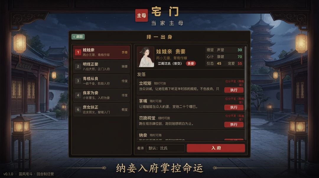 当家主母游戏截图