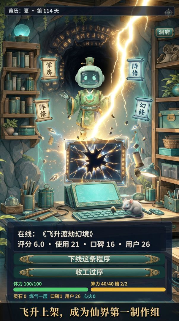 修仙界程序猿游戏截图