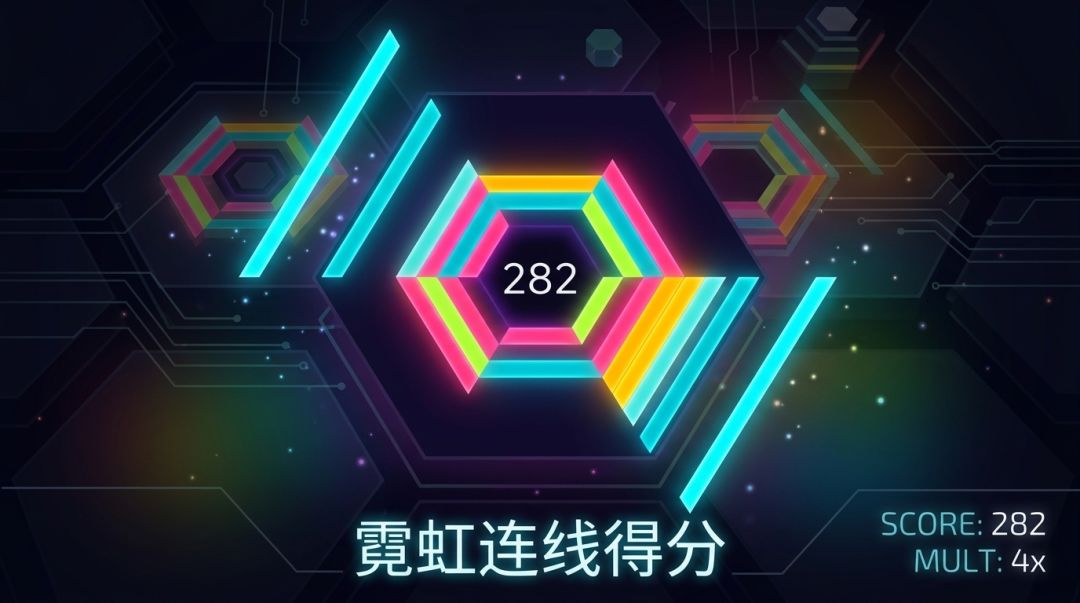 霓虹六角游戏截图