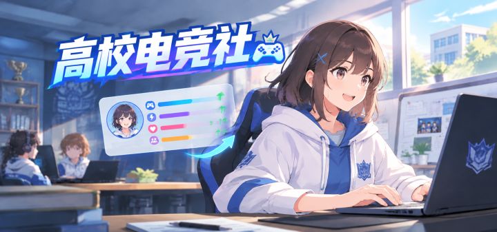 高校电竞社 封面