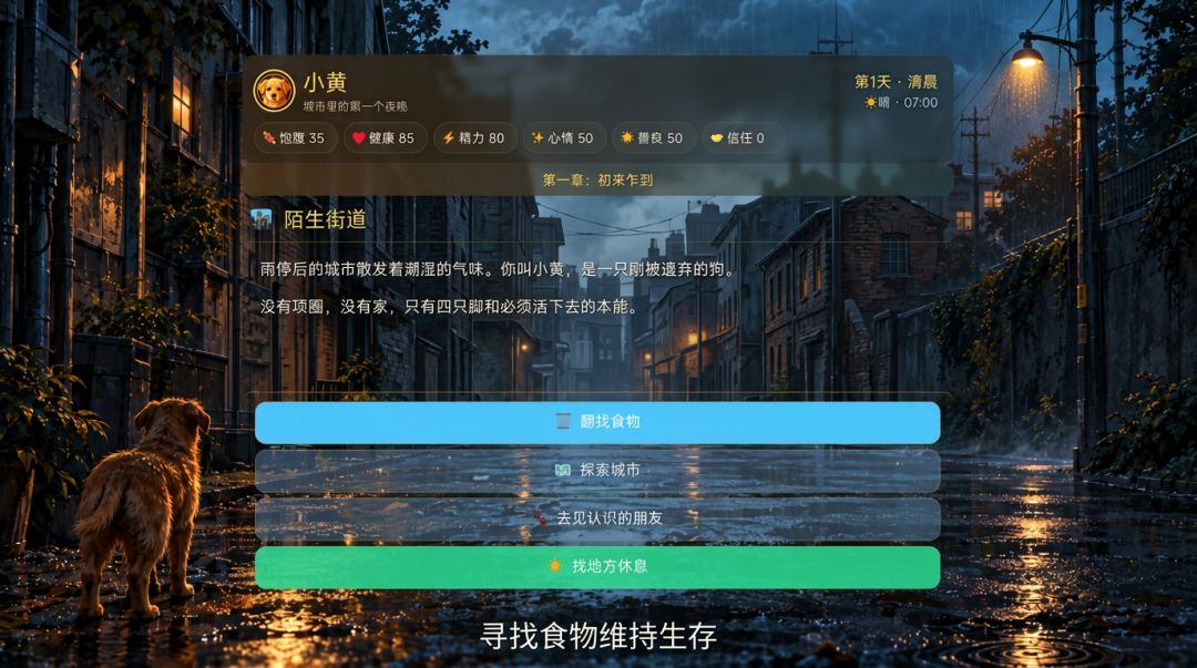 流浪狗模拟器游戏截图