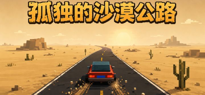 孤独的沙漠公路 封面
