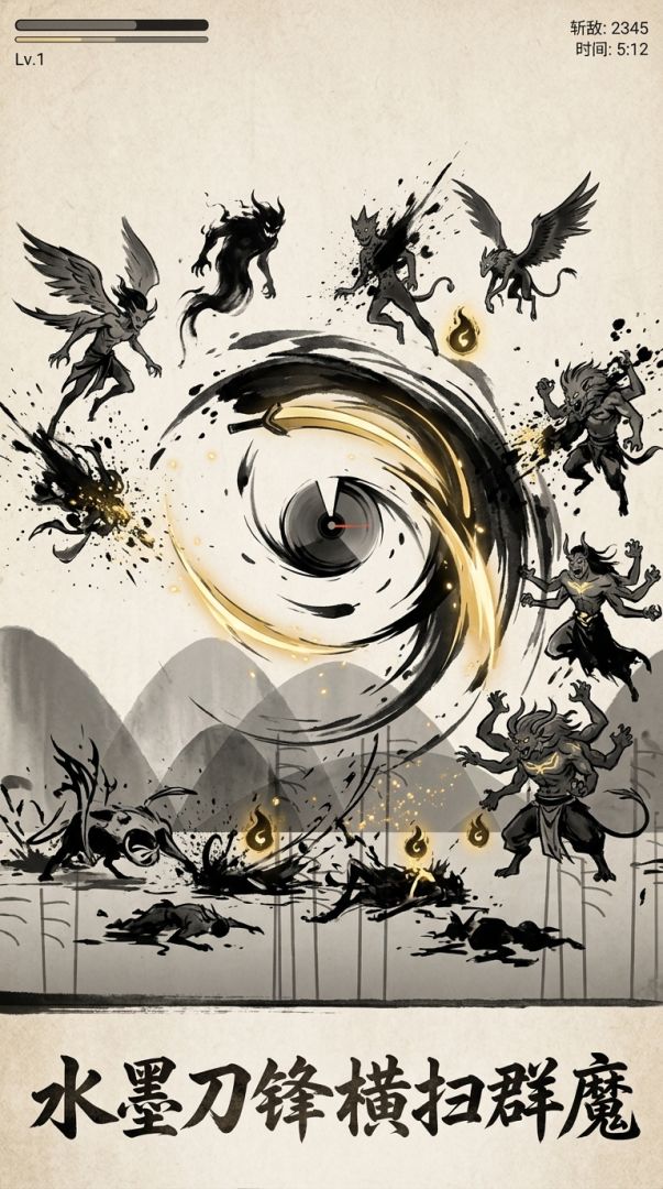 墨刃斩群魔游戏截图