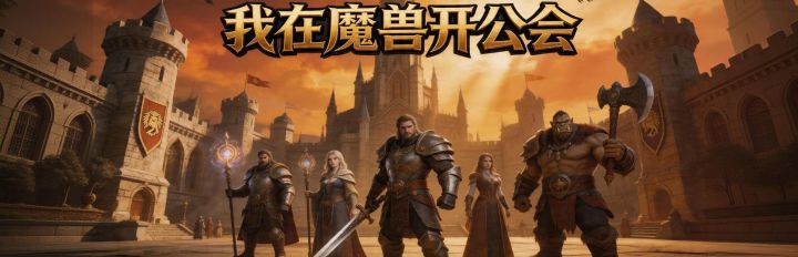 我在魔兽开公会 封面