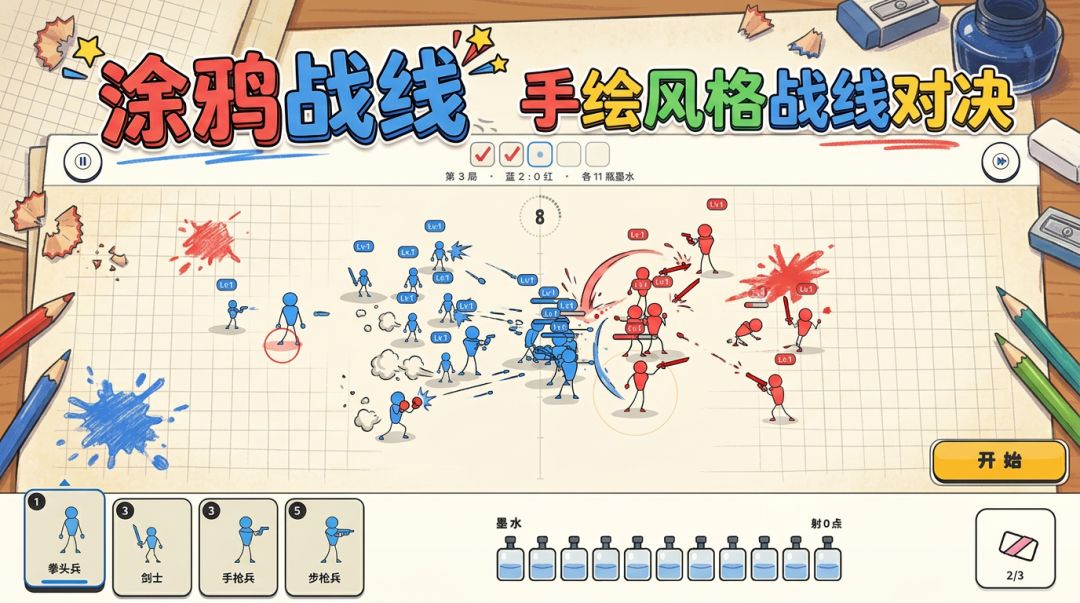 涂鸦战线游戏截图