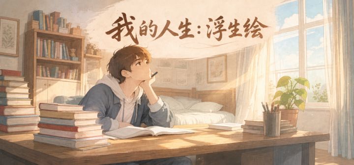 我的人生：浮生绘 封面