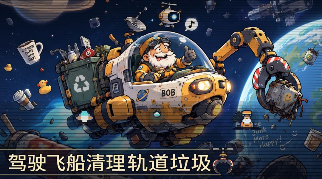 太空垃圾清理员鲍勃游戏截图