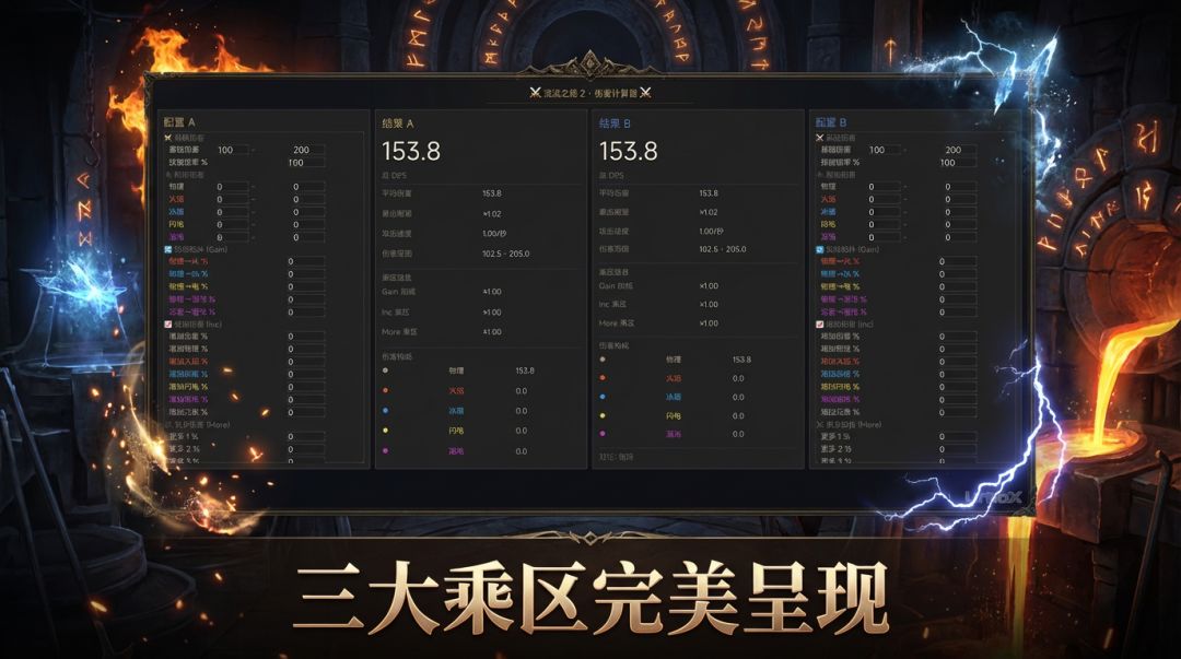 POE2伤害模拟器游戏截图