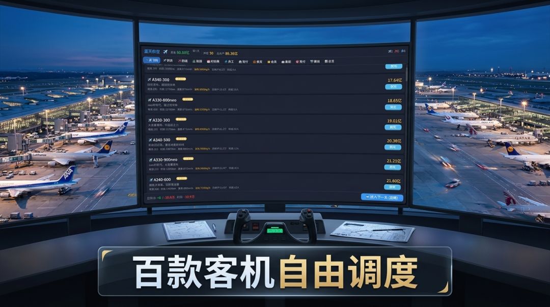 航空公司模拟游戏截图