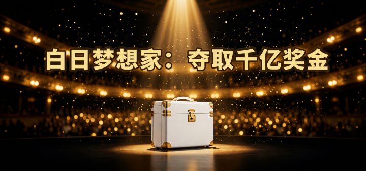 白日梦想家：夺取千亿奖金 封面