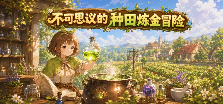 不可思议的种田炼金冒险 封面