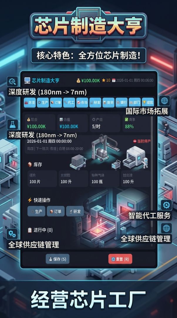芯片制造大亨游戏截图