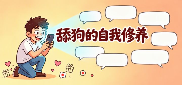 舔狗的自我修养 封面