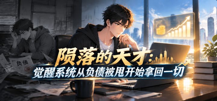 陨落的天才：觉醒系统从负债被甩开始拿回一切 封面