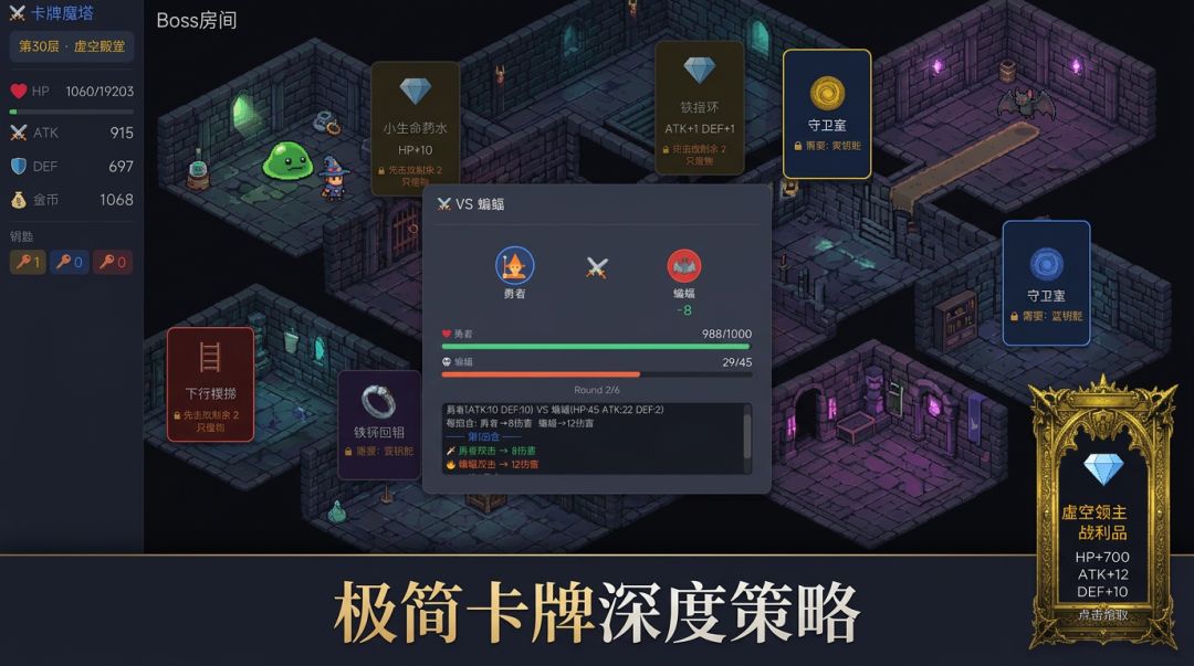 卡牌魔塔游戏截图