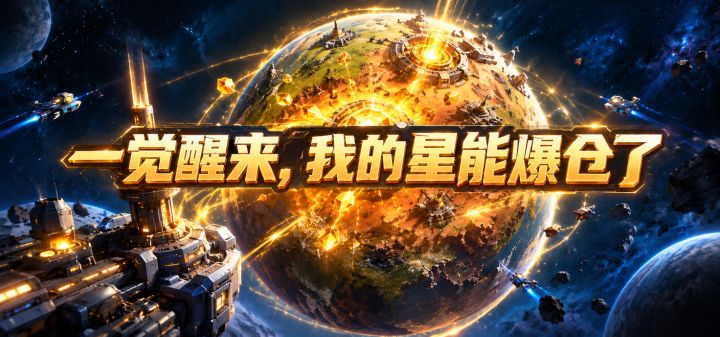 一觉醒来,我的星能爆仓了 封面