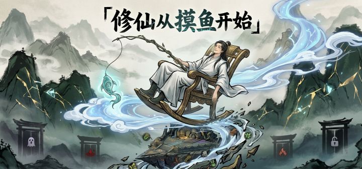 修仙从摸鱼开始 封面