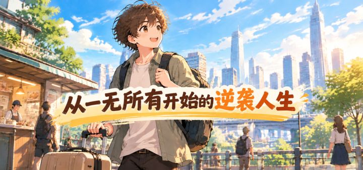 从一无所有开始的逆袭人生 封面